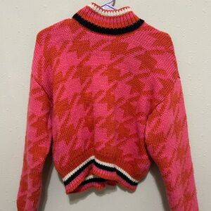 Vero Moda Vibrant Pink and Orange Sweater WITH TAGS